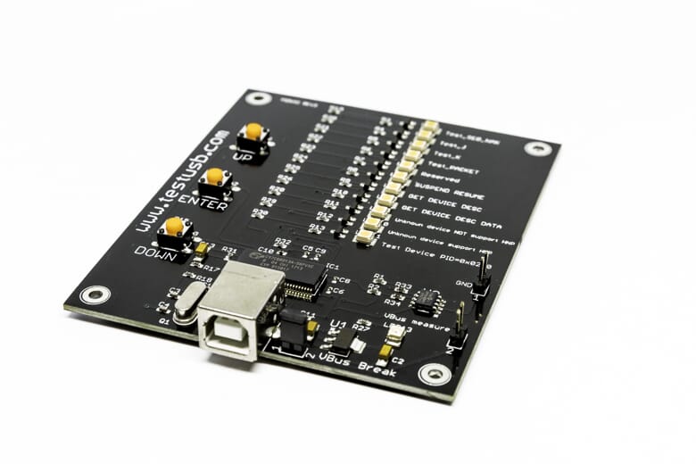 FS-PIDVID USB 2.0 High Speed Embedded Host Tester Fixture